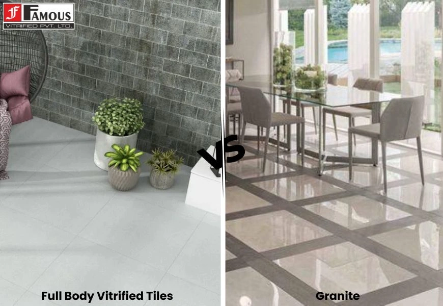 Full Body Vitrified Tiles vs Granite: Which One Is Best for You? Full Body Vitrified Tiles vs Granite: Which One Is Best for You?